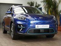 USED 2021 21 KIA NIRO 64kWh 4+ SUV 5dr Electric Auto (201 bhp) SAT NAV SUNROOF HEATED LEATHER REAR VIEW CAMERA PARKING SENSORS 1 OWNER SERVICE HISTORY KIA WARRANTY TILL MARCH 2028