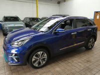 USED 2021 21 KIA NIRO 64kWh 4+ SUV 5dr Electric Auto (201 bhp) SAT NAV SUNROOF HEATED LEATHER REAR VIEW CAMERA PARKING SENSORS 1 OWNER SERVICE HISTORY KIA WARRANTY TILL MARCH 2028