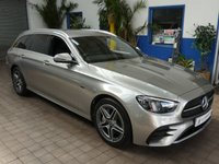 USED 2021 21 MERCEDES-BENZ E-CLASS 2.0 E300de 13.5kWh AMG Line Estate 5dr Diesel Plug-in Hybrid G-Tronic+ Euro 6 (s/s) (306 ps) SAT NAV ANDROID APPLE CARPLAY HEATED LEATHER INTERIOR REAR VIEW CAMERA CRUISE CONTROL PARKING SENSOR 1 OWNER MERCEDES SERVICE HISTORY WARRANTY