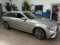 USED 2021 21 MERCEDES-BENZ E-CLASS 2.0 E300de 13.5kWh AMG Line Estate 5dr Diesel Plug-in Hybrid G-Tronic+ Euro 6 (s/s) (306 ps) SAT NAV ANDROID APPLE CARPLAY HEATED LEATHER INTERIOR REAR VIEW CAMERA CRUISE CONTROL PARKING SENSOR 1 OWNER MERCEDES SERVICE HISTORY WARRANTY
