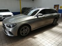 USED 2021 21 MERCEDES-BENZ E-CLASS 2.0 E300de 13.5kWh AMG Line Estate 5dr Diesel Plug-in Hybrid G-Tronic+ Euro 6 (s/s) (306 ps) SAT NAV ANDROID APPLE CARPLAY HEATED LEATHER INTERIOR REAR VIEW CAMERA CRUISE CONTROL PARKING SENSOR 1 OWNER MERCEDES SERVICE HISTORY WARRANTY