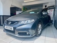 USED 2013 13 HONDA CIVIC 1.8 i-VTEC ES Hatchback 5dr Petrol Auto Euro 5 (142 ps) Low Mileage Automatic Honda Civic That Is ULEZ Compliant And Comes With Full Service History !!