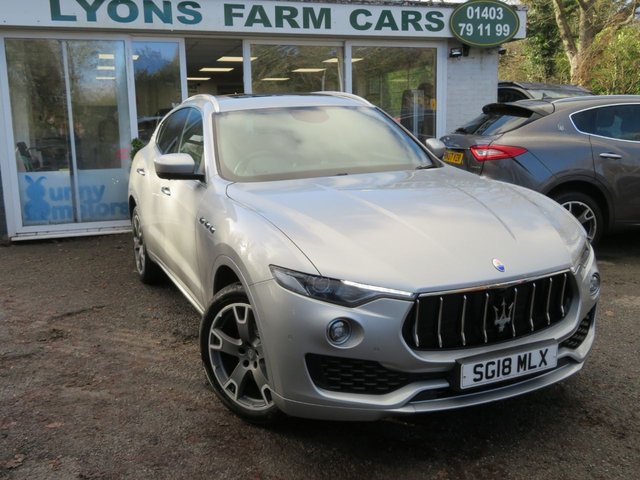 2018 18 Maserati Levante 3.0D V6 SUV 5dr Diesel ZF 4WD Euro 6 (s/s) (275 ps) Automatic Four Wheel Drive