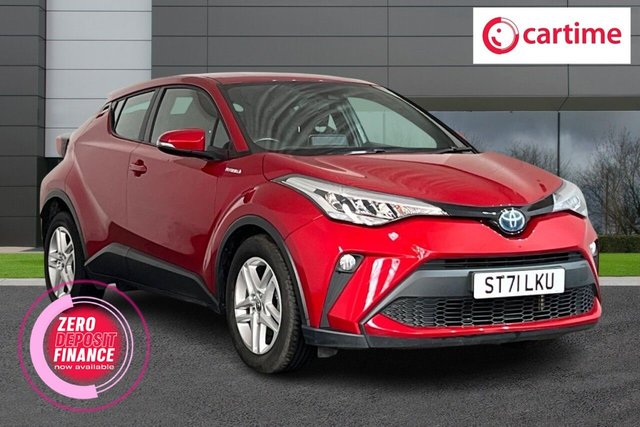 View our Toyota C-HR 1.8 VVT-h GPF Icon SUV 5dr Petrol Hybrid CVT Euro 6 (s/s) (122 ps) Touchscreen, Reversing Camera, Apple CarPlay / Android Auto, DAB - Digital Radio, Adaptive Cruise Control