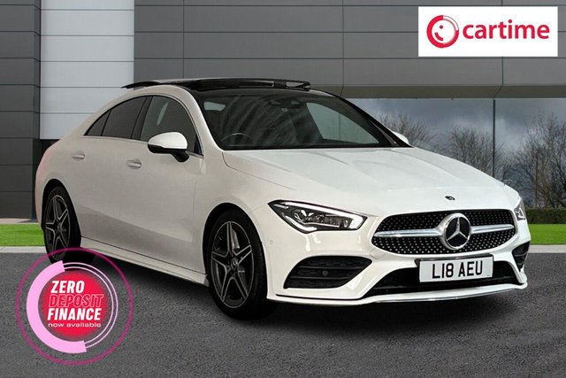 View our Mercedes-Benz Cla 1.3 CLA180 AMG Line (Premium Plus 2) Coupe 4dr Petrol 7G-DCT Euro 6 (s/s) (136 Media Display, Reversing Camera, Satellite Navigation, DAB - Digital Radio, Heated Seatsps)