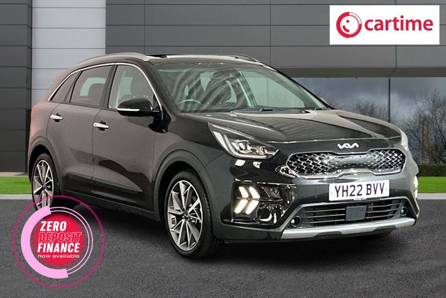 View our Kia Niro 1.6 GDi 4 SUV 5dr Petrol Hybrid DCT Euro 6 (s/s) (139 bhp) Touchscreen, Reversing Camera, Apple CarPlay / Android Auto, Adaptive Cruise Control, Bluetooth