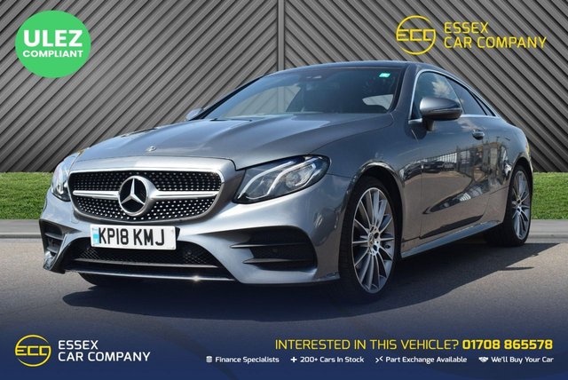 View our Mercedes-Benz E-Class 3.0 E350d V6 AMG Line (Premium) Coupe 2dr Diesel G-Tronic+ 4MATIC Euro 6 (s/s) (258 ps)
