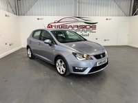 USED 2016 16 SEAT IBIZA 1.2 TSI FR Hatchback 5dr Petrol Manual Euro 6 (110 ps) 2 keys, FSH, 2 owners, alloys, A/C
