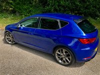 USED 2017 67 SEAT LEON 1.4 TSI FR Technology Hatchback 5dr Petrol Manual Euro 6 (s/s) (125 ps) ONLY 64,500 MILES WITH EXCELLENT SERVICE HISTORY X8 STAMPS--CAMBELT RENEWED AT 46,269 MILES 03/24//APPLE-PLAY//X4 NEW TYRES//18'ALLOYS//LED LIGHTS FRONT AND REAR//REAR PARK SENSORS//ELECTRIC FOLDING MIRRORS////DUAL CLIMATE CONTROL//ACC CRUISE CONTROL Euro 6 (s/s) (125 ps) ONLY 63,000 MILES WITH EXCELLENT SERVICE HISTORY X8 STAMPS--CAMBELT RENEWED AT 46,269 MILES 03/24//APPLE-PLAY//X4 NEW TYRES//18'ALLOYS//LED LIGHTS FRONT AND REAR//REAR PARK SENSORS//ELECTRIC FOLDING MIRRORS////DUAL CLIMATE CONTROL//ACC CRUISE CONTROL