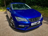 USED 2017 67 SEAT LEON 1.4 TSI FR Technology Hatchback 5dr Petrol Manual Euro 6 (s/s) (125 ps) ONLY 64,500 MILES WITH EXCELLENT SERVICE HISTORY X8 STAMPS--CAMBELT RENEWED AT 46,269 MILES 03/24//APPLE-PLAY//X4 NEW TYRES//18'ALLOYS//LED LIGHTS FRONT AND REAR//REAR PARK SENSORS//ELECTRIC FOLDING MIRRORS////DUAL CLIMATE CONTROL//ACC CRUISE CONTROL Euro 6 (s/s) (125 ps) ONLY 63,000 MILES WITH EXCELLENT SERVICE HISTORY X8 STAMPS--CAMBELT RENEWED AT 46,269 MILES 03/24//APPLE-PLAY//X4 NEW TYRES//18'ALLOYS//LED LIGHTS FRONT AND REAR//REAR PARK SENSORS//ELECTRIC FOLDING MIRRORS////DUAL CLIMATE CONTROL//ACC CRUISE CONTROL