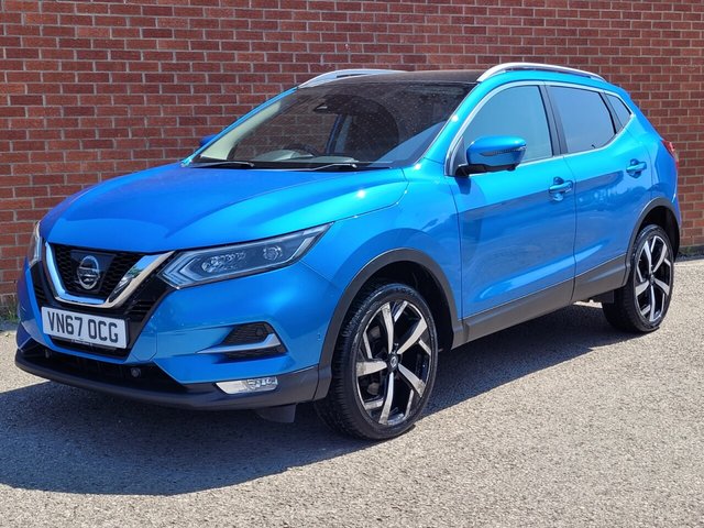 2017 67 Nissan Qashqai 1.6 DIG-T Tekna SUV 5dr Petrol Manual Euro 6 (s/s) (163 ps)