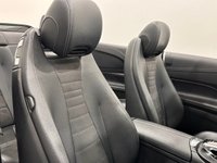 USED 2018 18 MERCEDES-BENZ E-CLASS 2.0 E220d AMG Line (Premium) Cabriolet 2dr Diesel G-Tronic+ Euro 6 (s/s) (194 ps) Striking Polar White , Black leather alcantara , Heated  neck warmer , Comand online , High gloss white , Black Hood