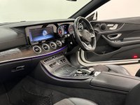 USED 2018 18 MERCEDES-BENZ E-CLASS 2.0 E220d AMG Line (Premium) Cabriolet 2dr Diesel G-Tronic+ Euro 6 (s/s) (194 ps) Striking Polar White , Black leather alcantara , Heated  neck warmer , Comand online , High gloss white , Black Hood