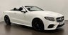 USED 2018 18 MERCEDES-BENZ E-CLASS 2.0 E220d AMG Line (Premium) Cabriolet 2dr Diesel G-Tronic+ Euro 6 (s/s) (194 ps) Striking Polar White , Black leather alcantara , Heated  neck warmer , Comand online , High gloss white , Black Hood