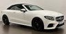 USED 2018 18 MERCEDES-BENZ E-CLASS 2.0 E220d AMG Line (Premium) Cabriolet 2dr Diesel G-Tronic+ Euro 6 (s/s) (194 ps) Striking Polar White , Black leather alcantara , Heated  neck warmer , Comand online , High gloss white , Black Hood