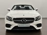 USED 2018 18 MERCEDES-BENZ E-CLASS 2.0 E220d AMG Line (Premium) Cabriolet 2dr Diesel G-Tronic+ Euro 6 (s/s) (194 ps) Striking Polar White , Black leather alcantara , Heated  neck warmer , Comand online , High gloss white , Black Hood