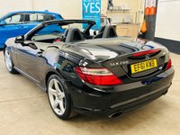 USED 2012 61 MERCEDES-BENZ SLK 1.8 SLK200 BlueEfficiency AMG Sport Edition 125 Convertible 2 Door Petrol G-Tronic+ Euro 5 (s/s) (184 ps) HUGE SPECIFICATION 1 PREVIOUS OWNER
