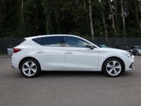 USED 2021 21 SEAT LEON 1.4 eHybrid 12.8kWh FR 5d DSG 204 S/S SAT NAV, DIGITAL COCKPIT, 17 INCH ALLOYS, FULL LINK FOR WIRELESS APPLE CARPLAY / ANDROID AUTO, PART LEATHER INTERIOR, PARK PILOT FRONT/REAR & SIDE, PARK ASSIST, DAB RADIO, BLUETOOTH, CRUISE CONTROL & SPEED LIMITER, LANE ASSIST, FRONT ASSIST, WIRELESS PHONE CHARGER, DRIVE PROFILE, 3 ZONE CLIMATE CONTROL, DSG GEARBOX, LED HEADLIGHTS WITH DAYTIME RUNNING LIGHTS, LEATHER TIPTRONIC FLAT BOTTOM MFSW, POWER FOLDING MIRRORS, AUTO LIGHTS & WIPERS, VOICE CONTROL, 1 OWNER, SERVICE HISTORY