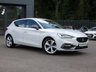 USED 2021 21 SEAT LEON 1.4 eHybrid 12.8kWh FR 5d DSG 204 S/S SAT NAV, DIGITAL COCKPIT, 17 INCH ALLOYS, FULL LINK FOR WIRELESS APPLE CARPLAY / ANDROID AUTO, PART LEATHER INTERIOR, PARK PILOT FRONT/REAR & SIDE, PARK ASSIST, DAB RADIO, BLUETOOTH, CRUISE CONTROL & SPEED LIMITER, LANE ASSIST, FRONT ASSIST, WIRELESS PHONE CHARGER, DRIVE PROFILE, 3 ZONE CLIMATE CONTROL, DSG GEARBOX, LED HEADLIGHTS WITH DAYTIME RUNNING LIGHTS, LEATHER TIPTRONIC FLAT BOTTOM MFSW, POWER FOLDING MIRRORS, AUTO LIGHTS & WIPERS, VOICE CONTROL, 1 OWNER, SERVICE HISTORY