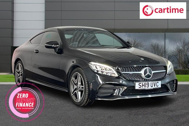 View our Mercedes-Benz C-Class 1.5 C200 MHEV AMG Line Coupe 2dr Petrol G-Tronic+ Euro 6 (s/s) (198 ps) 8in Sat Nav, Heated Seats, Reverse Camera / Sensors, 18in Alloys, LEDs