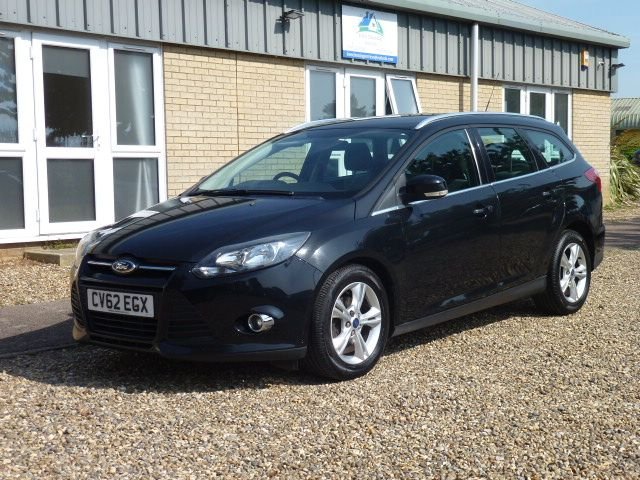 2012 62 Ford Focus 1.6 TDCi Zetec Estate 5dr Diesel Manual Euro 5 (s/s) (115 ps)
