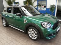 USED 2021 21 MINI COUNTRYMAN 1.5 10kWh Cooper SE Sport SUV 5dr Petrol Plug-in Hybrid Auto ALL4 Euro 6 (s/s) (222 ps) SPECIAL OFFER 12 MONTHS WARRANTY INCLUDING PHEV BATTERY SAT NAV ANDROID APPLE CARPLAY CLOTH INTERIOR PARKING SENSORS 1 OWNER SERVICE HISTORY WARRANTY