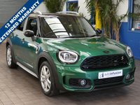 USED 2021 21 MINI COUNTRYMAN 1.5 10kWh Cooper SE Sport SUV 5dr Petrol Plug-in Hybrid Auto ALL4 Euro 6 (s/s) (222 ps) SPECIAL OFFER 12 MONTHS WARRANTY INCLUDING PHEV BATTERY SAT NAV ANDROID APPLE CARPLAY CLOTH INTERIOR PARKING SENSORS 1 OWNER SERVICE HISTORY WARRANTY