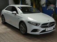 USED 2020 70 MERCEDES-BENZ A-CLASS 1.3 A250e 15.6kWh AMG Line Saloon 4dr Petrol Plug-in Hybrid 8G-DCT Euro 6 (s/s) (218 ps) SAT NAV PART LEATHER HEATED SEATS CRUISE CONTROL PARKING SENSORS 1 OWNER FROM NEW EXCELLENT SERVICE HISTORY WARRANTY