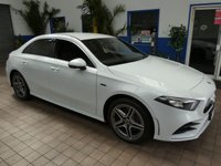 USED 2020 70 MERCEDES-BENZ A-CLASS 1.3 A250e 15.6kWh AMG Line Saloon 4dr Petrol Plug-in Hybrid 8G-DCT Euro 6 (s/s) (218 ps) SAT NAV PART LEATHER HEATED SEATS CRUISE CONTROL PARKING SENSORS 1 OWNER FROM NEW EXCELLENT SERVICE HISTORY WARRANTY