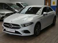 USED 2020 70 MERCEDES-BENZ A-CLASS 1.3 A250e 15.6kWh AMG Line Saloon 4dr Petrol Plug-in Hybrid 8G-DCT Euro 6 (s/s) (218 ps) SAT NAV PART LEATHER HEATED SEATS CRUISE CONTROL PARKING SENSORS 1 OWNER FROM NEW EXCELLENT SERVICE HISTORY WARRANTY