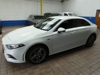 USED 2020 70 MERCEDES-BENZ A-CLASS 1.3 A250e 15.6kWh AMG Line Saloon 4dr Petrol Plug-in Hybrid 8G-DCT Euro 6 (s/s) (218 ps) SAT NAV PART LEATHER HEATED SEATS CRUISE CONTROL PARKING SENSORS 1 OWNER FROM NEW EXCELLENT SERVICE HISTORY WARRANTY