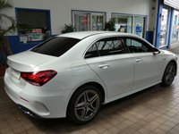 USED 2020 70 MERCEDES-BENZ A-CLASS 1.3 A250e 15.6kWh AMG Line Saloon 4dr Petrol Plug-in Hybrid 8G-DCT Euro 6 (s/s) (218 ps) SAT NAV PART LEATHER HEATED SEATS CRUISE CONTROL PARKING SENSORS 1 OWNER FROM NEW EXCELLENT SERVICE HISTORY WARRANTY