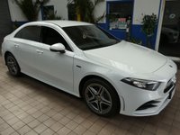 USED 2020 70 MERCEDES-BENZ A-CLASS 1.3 A250e 15.6kWh AMG Line Saloon 4dr Petrol Plug-in Hybrid 8G-DCT Euro 6 (s/s) (218 ps) SAT NAV PART LEATHER HEATED SEATS CRUISE CONTROL PARKING SENSORS 1 OWNER FROM NEW EXCELLENT SERVICE HISTORY WARRANTY
