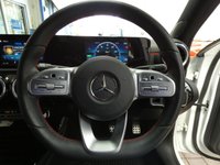 USED 2020 70 MERCEDES-BENZ A-CLASS 1.3 A250e 15.6kWh AMG Line Saloon 4dr Petrol Plug-in Hybrid 8G-DCT Euro 6 (s/s) (218 ps) SAT NAV PART LEATHER HEATED SEATS CRUISE CONTROL PARKING SENSORS 1 OWNER FROM NEW EXCELLENT SERVICE HISTORY WARRANTY