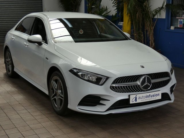 2020 70 Mercedes-Benz A-Class 1.3 A250e 15.6kWh AMG Line Saloon 4dr Petrol Plug-in Hybrid 8G-DCT Euro 6 (s/s) (218 ps)