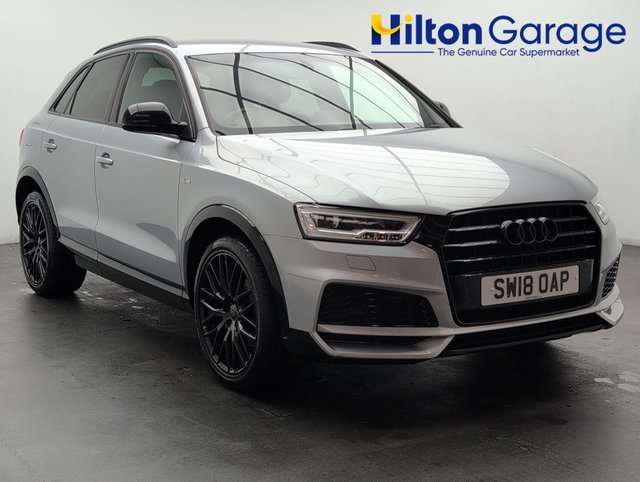 USED 2018 18 Audi Q3 1.4 Tfsi Cod Black Edition Suv 5dr Petrol Euro 6 (s/S) (150 Ps) Suv