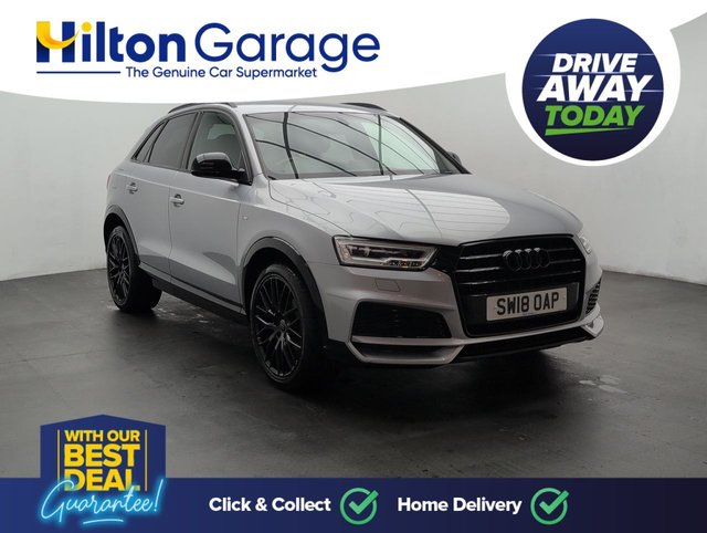 USED 2018 18 Audi Q3 1.4 Tfsi Cod Black Edition Suv 5dr Petrol Euro 6 (s/S) (150 Ps) Suv