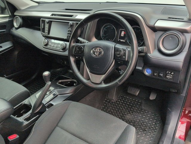 USED 2017 17 Toyota Rav4 2.5 Vvt-H Business Edition Plus Suv 5dr Petrol Hybrid Cvt Euro 6 (s/S) (safety Sense, Nav) (197 Ps) Navigation+parking Sensors