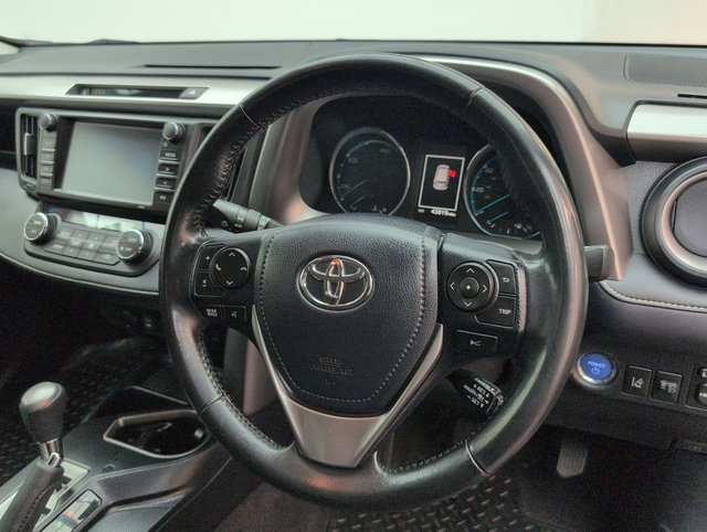 USED 2017 17 Toyota Rav4 2.5 Vvt-H Business Edition Plus Suv 5dr Petrol Hybrid Cvt Euro 6 (s/S) (safety Sense, Nav) (197 Ps) Navigation+parking Sensors