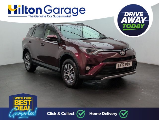 USED 2017 17 Toyota Rav4 2.5 Vvt-H Business Edition Plus Suv 5dr Petrol Hybrid Cvt Euro 6 (s/S) (safety Sense, Nav) (197 Ps) Navigation+parking Sensors