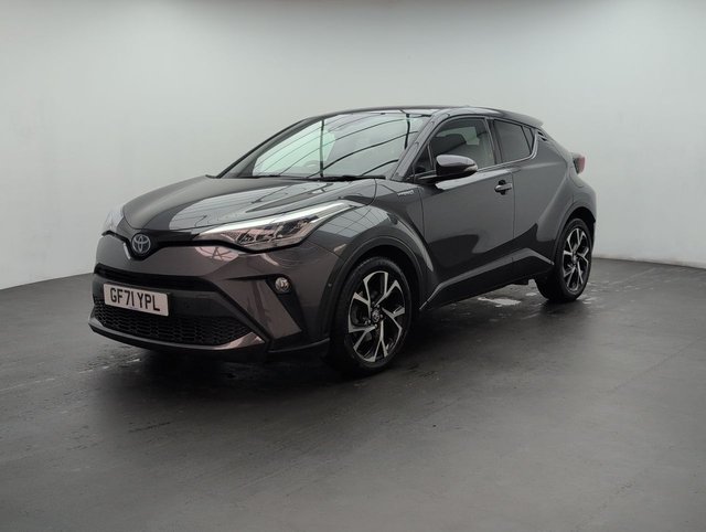 USED 2021 71 Toyota C-Hr 1.8 Vvt-H Gpf Design Suv 5dr Petrol Hybrid Cvt Euro 6 (s/S) (122 Ps) Front Sport Seats+reversing Camera