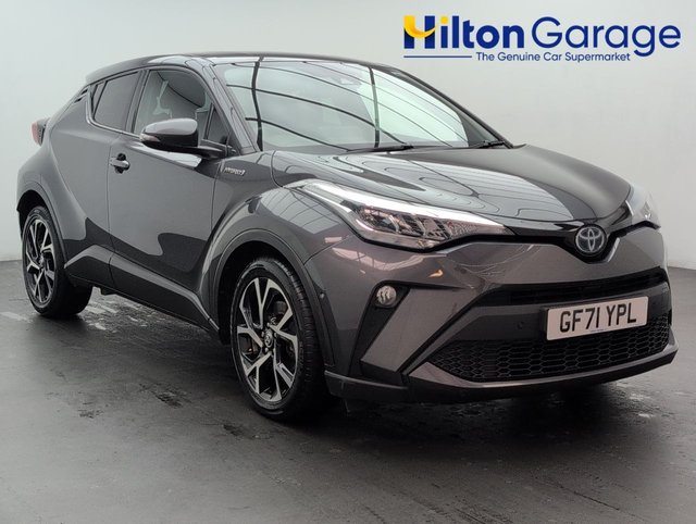 USED 2021 71 Toyota C-Hr 1.8 Vvt-H Gpf Design Suv 5dr Petrol Hybrid Cvt Euro 6 (s/S) (122 Ps) Front Sport Seats+reversing Camera