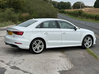 USED 2017 67 AUDI A3 2.0 TDI S line Saloon 4dr Diesel Manual quattro Euro 6 (s/s) (150 ps) &pound;0 DEPOSIT FINANCE AVAILABLE.