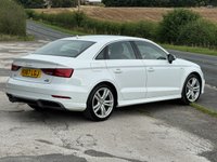 USED 2017 67 AUDI A3 2.0 TDI S line Saloon 4dr Diesel Manual quattro Euro 6 (s/s) (150 ps) &pound;0 DEPOSIT FINANCE AVAILABLE.