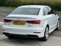 USED 2017 67 AUDI A3 2.0 TDI S line Saloon 4dr Diesel Manual quattro Euro 6 (s/s) (150 ps) &pound;0 DEPOSIT FINANCE AVAILABLE.