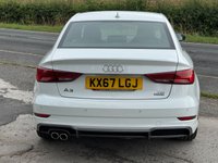 USED 2017 67 AUDI A3 2.0 TDI S line Saloon 4dr Diesel Manual quattro Euro 6 (s/s) (150 ps) &pound;0 DEPOSIT FINANCE AVAILABLE.