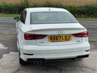 USED 2017 67 AUDI A3 2.0 TDI S line Saloon 4dr Diesel Manual quattro Euro 6 (s/s) (150 ps) &pound;0 DEPOSIT FINANCE AVAILABLE.