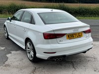 USED 2017 67 AUDI A3 2.0 TDI S line Saloon 4dr Diesel Manual quattro Euro 6 (s/s) (150 ps) &pound;0 DEPOSIT FINANCE AVAILABLE.