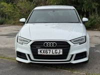 USED 2017 67 AUDI A3 2.0 TDI S line Saloon 4dr Diesel Manual quattro Euro 6 (s/s) (150 ps) &pound;0 DEPOSIT FINANCE AVAILABLE.