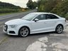 USED 2017 67 AUDI A3 2.0 TDI S line Saloon 4dr Diesel Manual quattro Euro 6 (s/s) (150 ps) &pound;0 DEPOSIT FINANCE AVAILABLE.